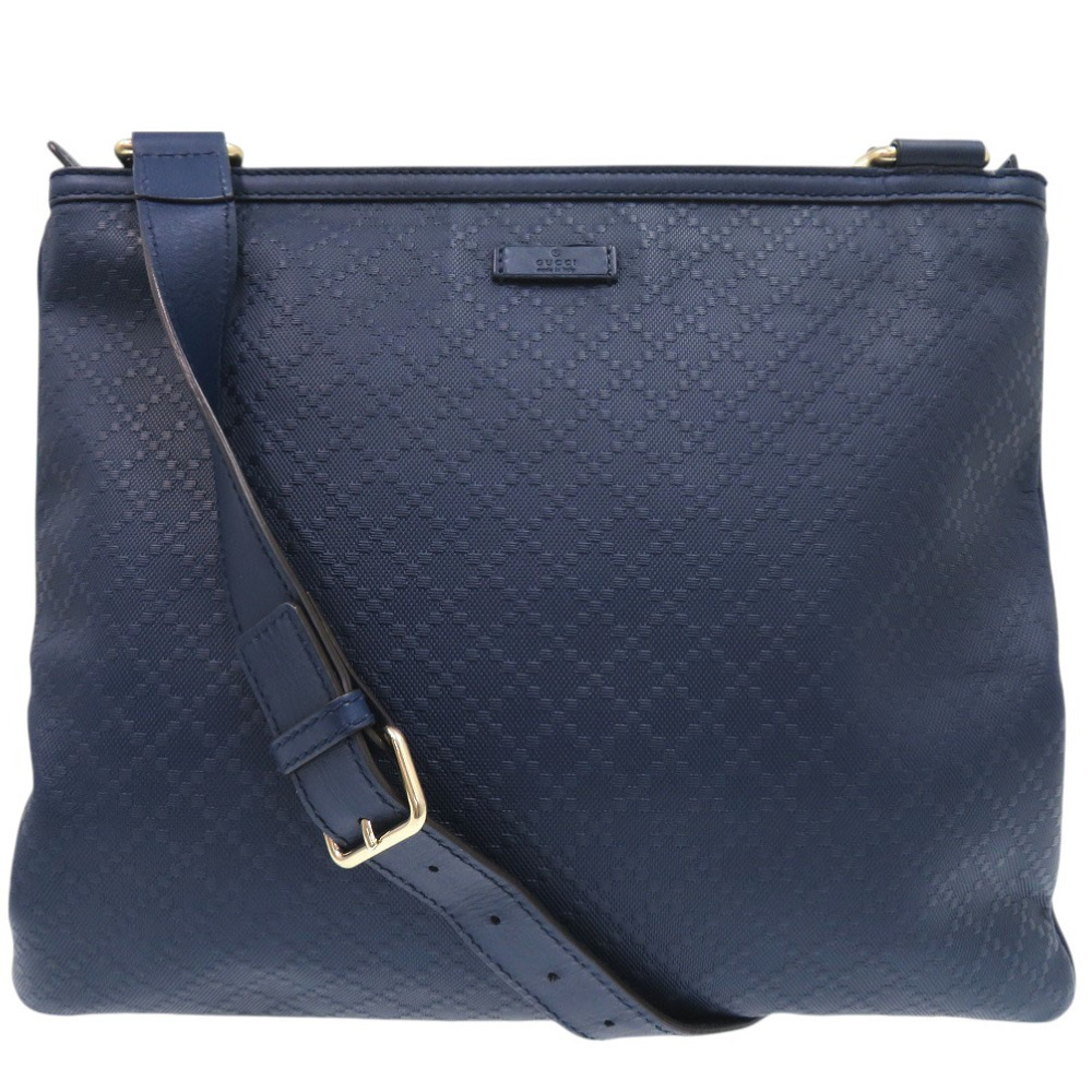 Gucci Diamante Hilary Lux shoulder bag crossbody leather Navy Blue